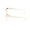 Celine Triomphe Logo Irregular Shape Sunglasses Women Sunglasses Nude Pink White CL40222F-25K