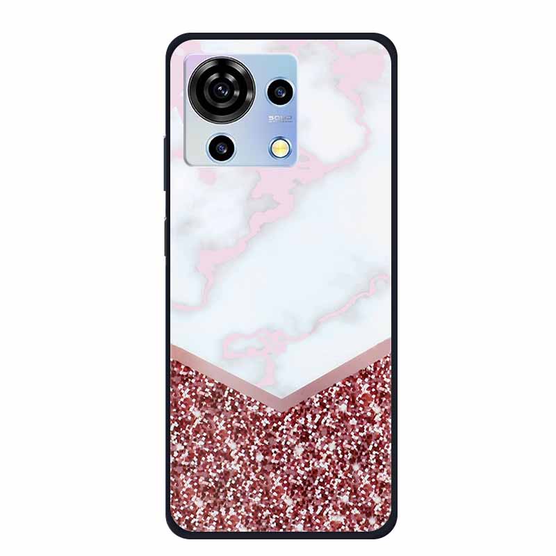 Phone Case For ZTE Blade V50 Vita Marble TPU Soft Silicone Cover for ZTE BladeV50 Vita V50Vita Cases Mica Painted Colorful Para