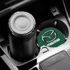 Car Coaster Water Cup Slot Non-Slip Mat Felt Pad Cup Holder Mat for Mazda 3 Bk Bl 323 Axela Atenza CX-3 CX-4 CX5 Car Accessories