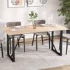 Vidaxl Table Tops, 3 Pcs, 80X53X1.7 Cm, Rectangular, Pine