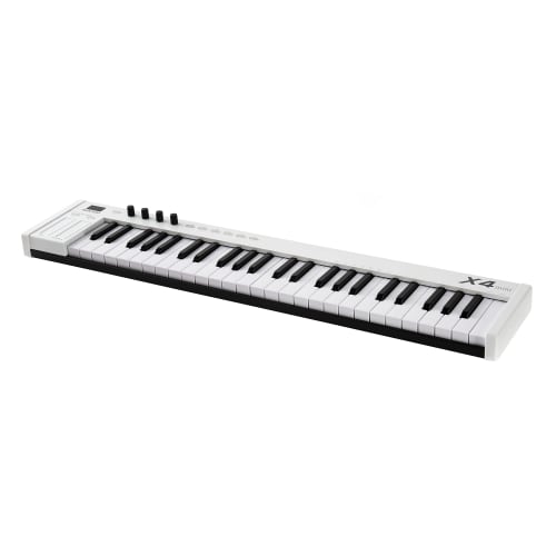 Midiplus X4 Mini MIDI Keyboard Controller, White