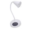 Gooseneck Nail Lamp Round Base Desktop Gooseneck Nail Light Quick Drying Nai Dryer with 3pcs Lamp Ch