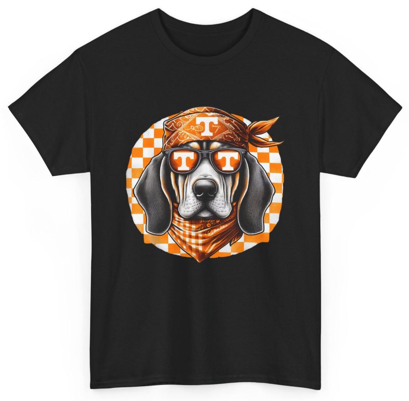 Orange Blooded Tennessee Hound Native Home TN State Pride T-shirt XL