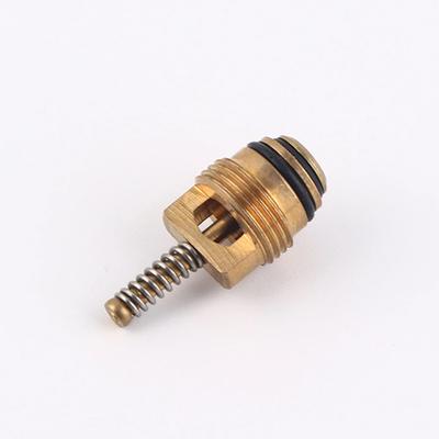 Backwards Compatible With R 134A R 12 Systems 10pcs A C Valve Core Brass Practical Air Conditioning Installation
