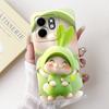 For Infinix Hot 50i 4G Case X6531 X6531B Cute Rabbit Cartoon Cover Soft Silicone Case For Infinix Smart 9 HD Smart9 X6532 Fundas