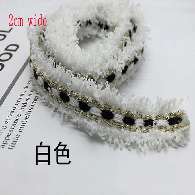 

5 ярдов, разнообразные изысканные кружевные бежевые цвета с бахромой, одежда, пальто, манжеты по бокам, юбка, брюки, кружевные аксессуары 5 Yards