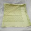 Used LOUIS VUITTON light green silk scarf