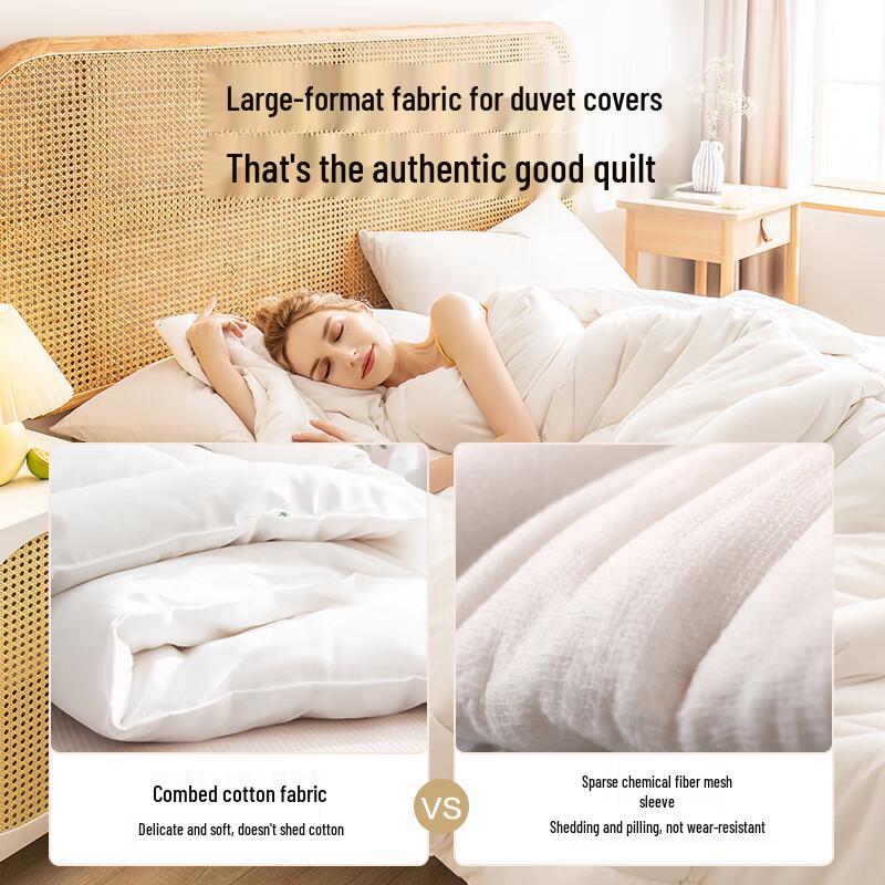 JD Collection 100% Pure Xinjiang Cotton Winter Quilt