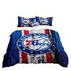Team Series 3D Digital Printing Three-Piece Bedding Kit Sheet Quilt Cover