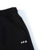 TONSIL Pintuck Washed Long Bermuda Pants Black