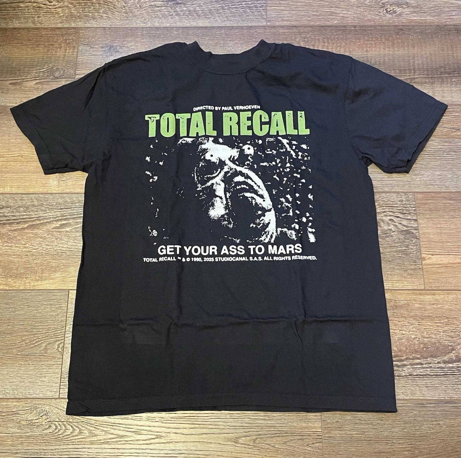 Total Recall 1990 Movie - Graphic Promo Shirt Mens Tee L