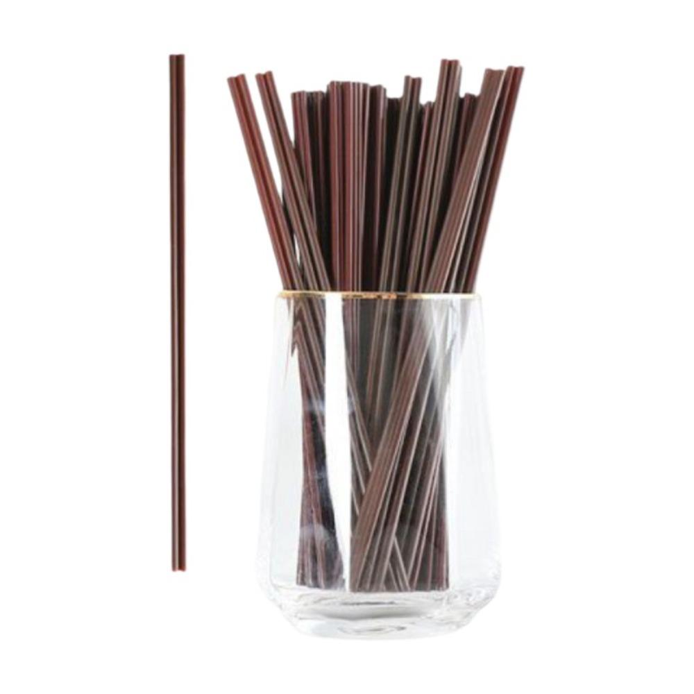 100/200/500 PCS Food Grade Coffee Straw Three Holes Design Double Hole Stir Stick  Party Supplies