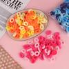 100/500Pcs Hair Accessories Girls Colorful Elastic Hair Bands Ponytail Hold Hair Tie Rubber Bands Scrunchie