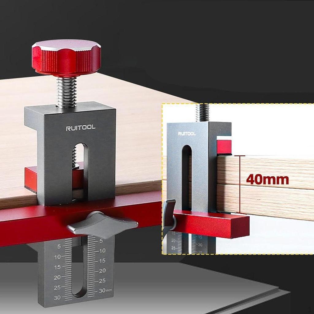 Cabinet Door Mount Hardware Jig Adjustable Compact for DIY Enthusiasts Sturdy Fixation Professional