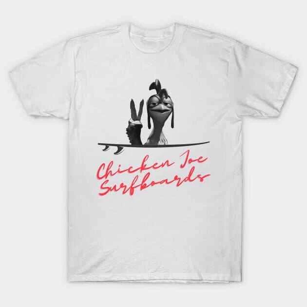 chicken joe surfboards Made in Australia T-Shirt L