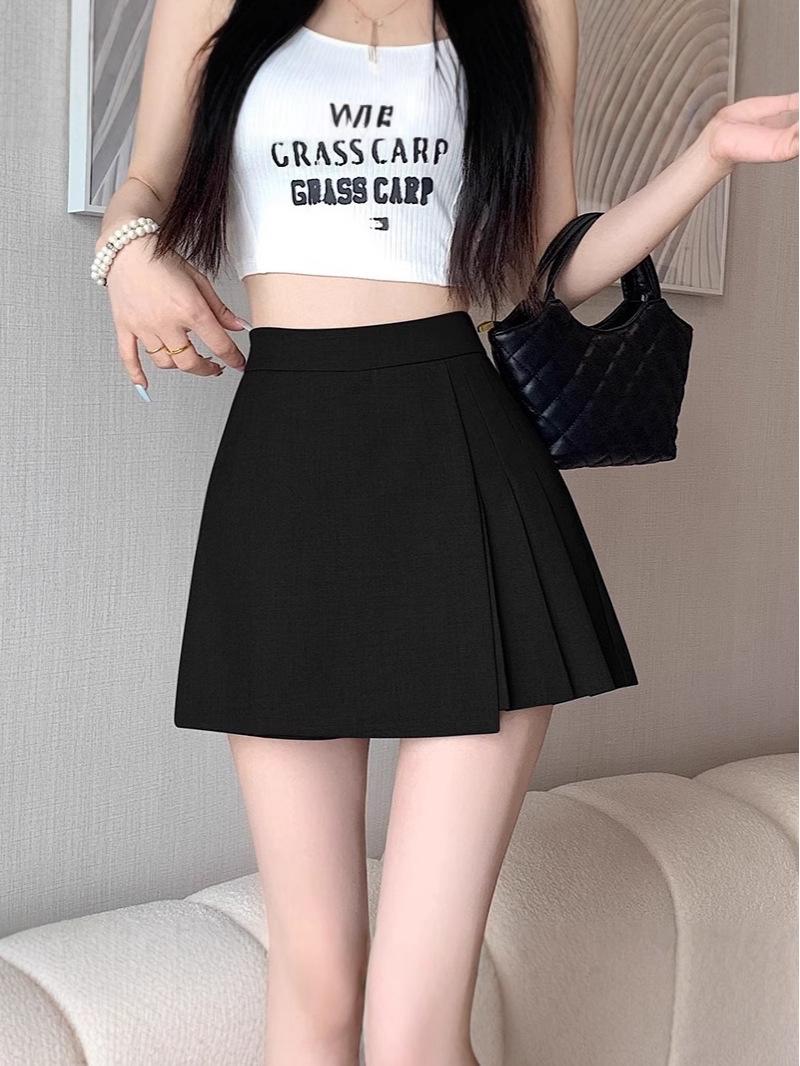 

Women s High Waist Pleated A-Line Skort - Summer 2025 Collection 4XL сірий колір