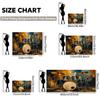A 2D Flat Banner Background Fabric, with the Drum Set Positioned On the Colored Background Fabric.