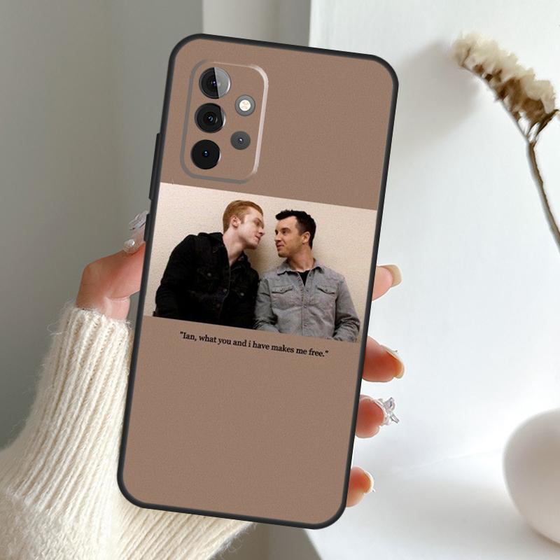 Lip Gallagher Shameless Gallavich Case For Samsung Galaxy A52 A32 A12 A54 A53 A34 A33 A23 A13 A14 A52S A21S A71 A51 A50 Coque