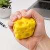 Stress Reduction Gadget Fake Cheese Squeeze Toy, Anxiety Relief Cube Sensory Toy Slow Rising Pinch Home Office Relaxation Tool
