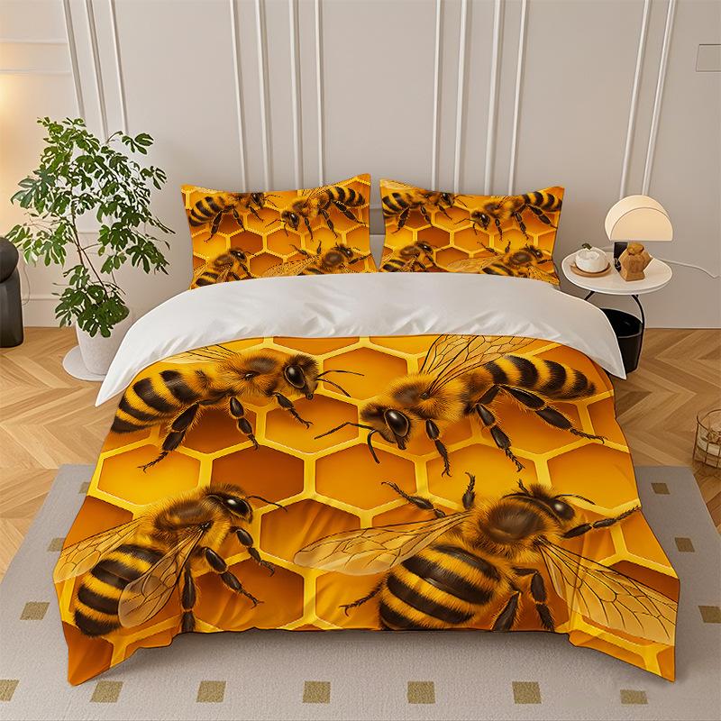 

Quilt Cover Three-Piece Quilt Cover Set 140cm * 200cm - cover + and 1 piece