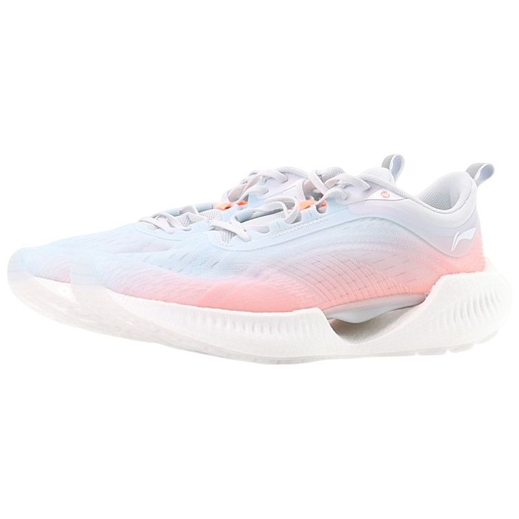 Li Ning Ultra Light 19 Comfortable Versatile Lightweight Low Top Running Shoes Women Sneaker Blue ARBS002-4