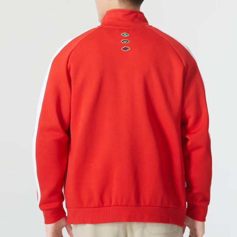 Puma Cny Dragon Year Series Color Block Logo Embroidered Sports Running Fitness Training Jacket Unisex Jacket 625831-11