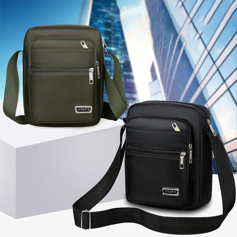Bolsos bandolera nuevos para hombre Bolsos de hombro de nailon para hombre y mujer Viaje Casual Almacenamiento Bolso de hombro Bolsos mensajeros
