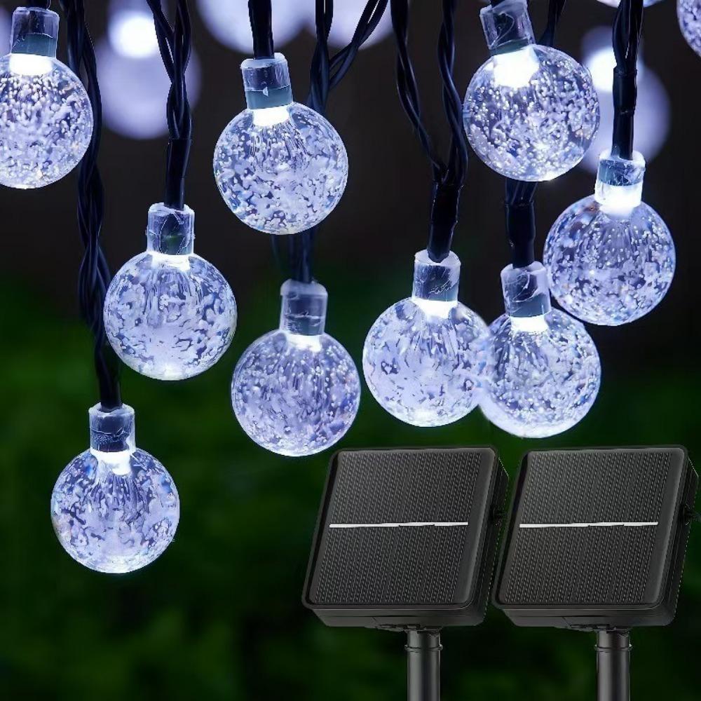 8 Modes LED String Lights Waterproof Design Solar Fairy Lights  Garden Lighting