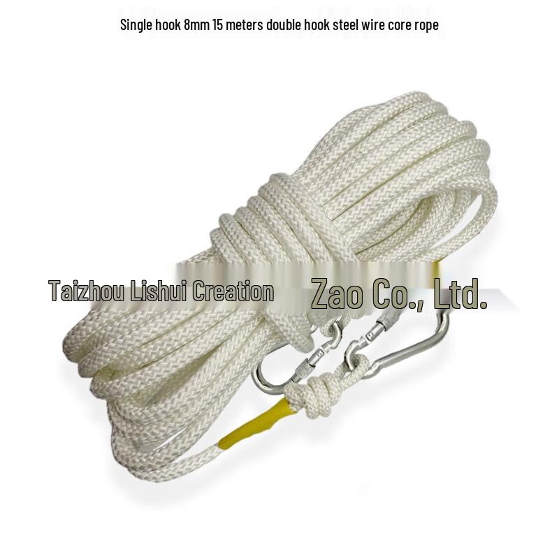 Brangdy Home Fire Escape Rope 8mm 15m