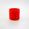 SW 1PC 16 Colors 6.5CM Silicone Cup Cover Stripes Non-slip Heat Insulated For Glass Cup Sleeve 65MM Water Bottle Cup Sleeve