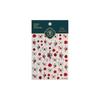 Ferrite Hot Stamping M980 Crushed Glass Nail Stickers - Red Rose and Jelly Glue Series