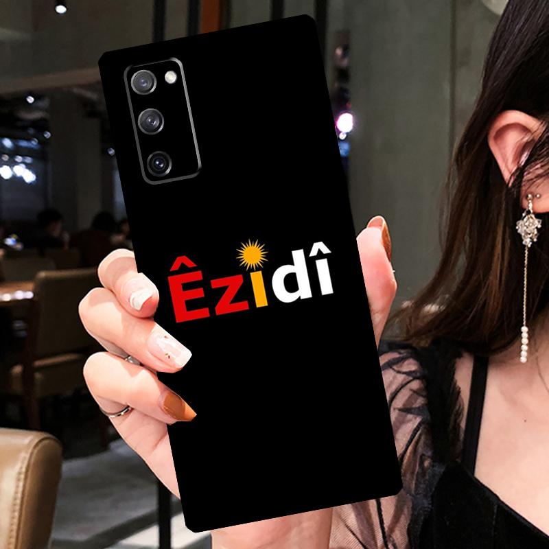 Yazidis Flag Phone Case For Samsung Galaxy S22 Ultra S20 S21 FE Note 20 Note 10 S8 S9 S10 Plus Cover