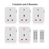 30m/100ft Long Range Remote Control Plug Socket 13A/3000W Heavy Duty Wireless Light Switch