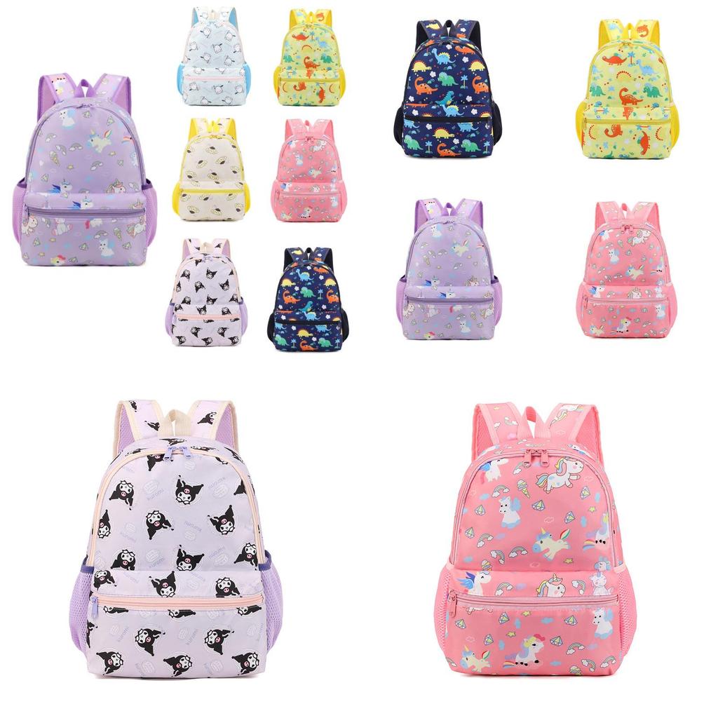 Adorable Cartoon Animal Backpack For Kindergarten Nylon Travel Bag For Kids