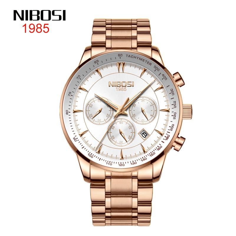 Watch Sun Pattern Waterproof Watch Men Fashion Business Men'S Quartz Watch