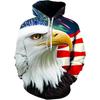 Men Pullover 3D Print Sweatshirt Couples Hooded Long Sleeve Women Plus Size Loose Hoodie