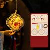 Chinese Style Portable Flower Lantern Rabbit Luminous Toys  Mid-Autumn Festival Gift