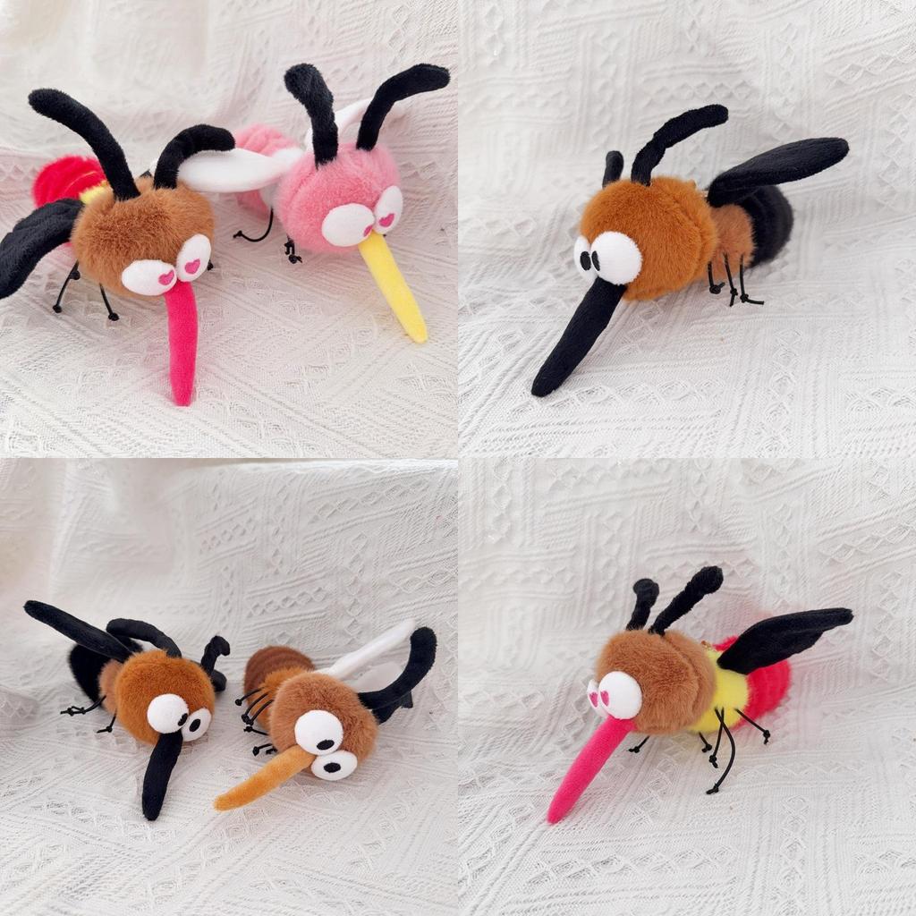 Cute Mosquito Plush With Pp Cotton Filling For Kid Playroom And Gift