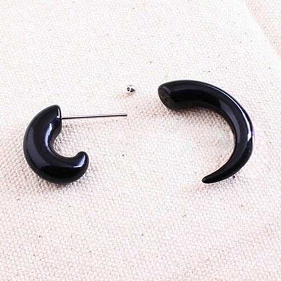 Fashion Earring Stunning Punk Rock Style Unisex Snail Pattern Ear Nail for Salon