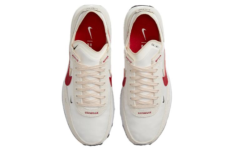 Nike Waffle One Se Sail Pearl White Black Gym Red Women's DX4309-100