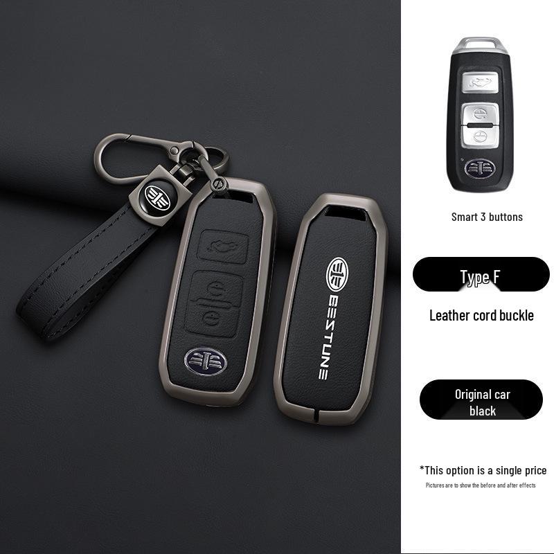 13-18 FAW Besturn X80 Smart Folding Key Cover with Metal Shell