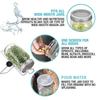Stainless Steels Wide Mouth Mason Jar Germination Lid Rusts Proof Ventilated Sprouting Cover for Kitchen Gardening