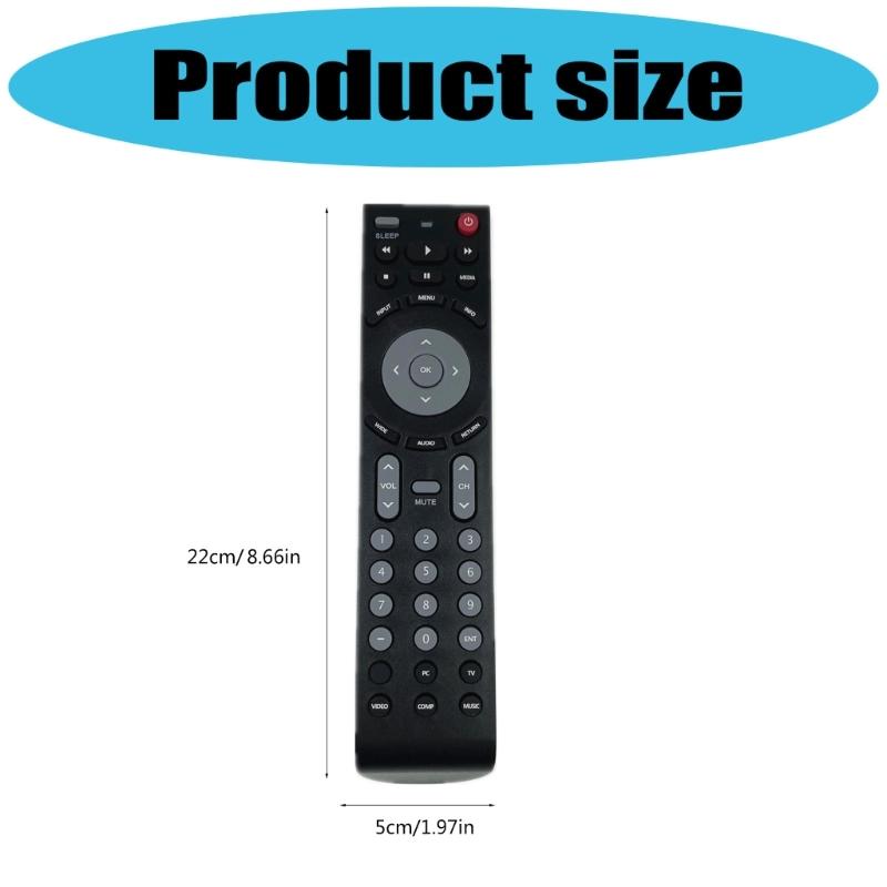RMT-JR01 Replacement Remote Control for JLE47BC3001 EM39T JLE42BC3001 EM55FT JLE47B3500 JLE42BC3500 Accessories