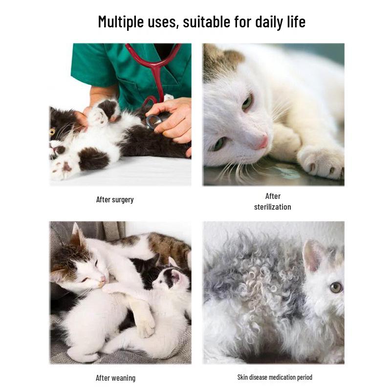 Unisex Pet Recovery Suit: Anti-Lick, Breathable Four-Legged Outfit for Post-Surgery, Weaning, and Hair Loss Protection.