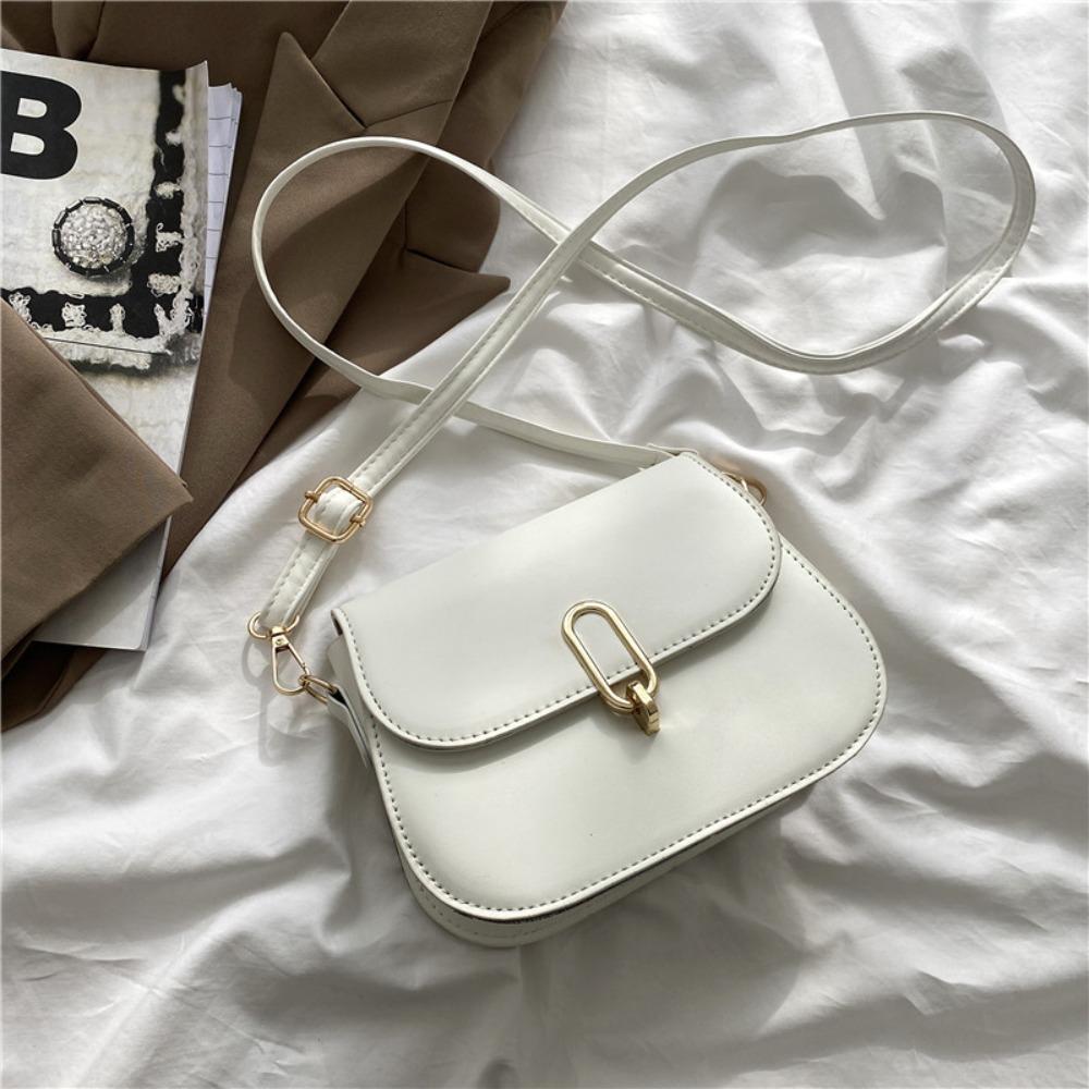 

Trendy Phone Bag PU Leather Small Square Bag Korean Style Female Wallet Purse Girls