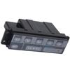 Excavator Air Conditioner Controller Panel Modular Structure Embedded Excavator AC Control Panel