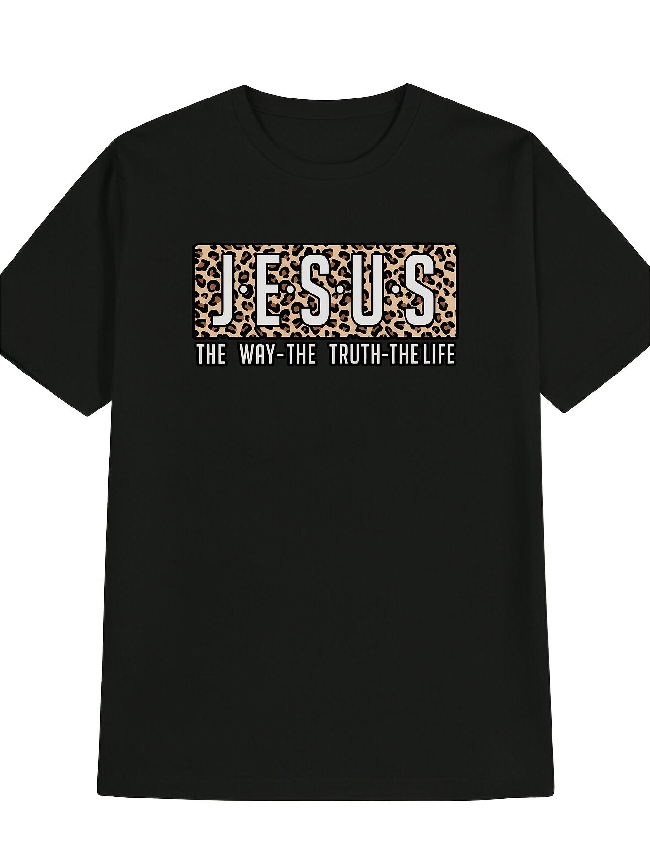 T-Shirt y2k Christian Religious T Black S