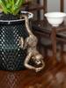 Resin Garden Sculptures Frogs Hedgehogs Turtles Sloths Monkeys Cats Dinosaurs & Hanging Planters Outdoor Decor