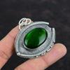 Green Fire Labradorite Gemstone Pendant Decent Jewelry 925 Sterling Silver Pendant Handmade Ethnic Jewelry Gifts For Women Statement Pendant