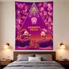 Gravity Falls Bill Cipher Triangle Mystery Shack Purple Poster